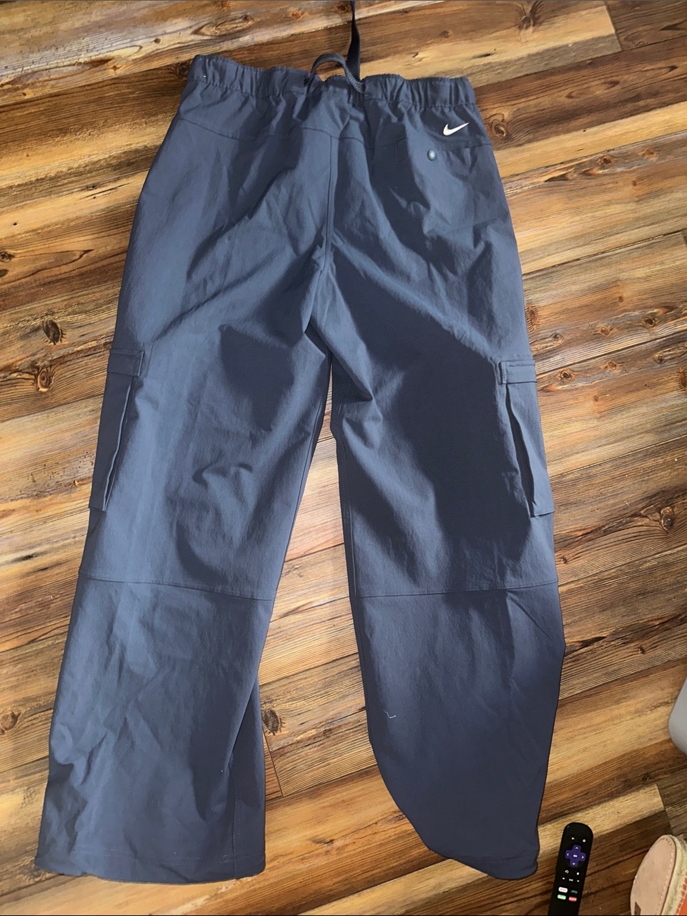 Nike ACG "Smith Summit" cargo pant women's dark grey/ blue colorway Large NWOT - Picture 4 of 8